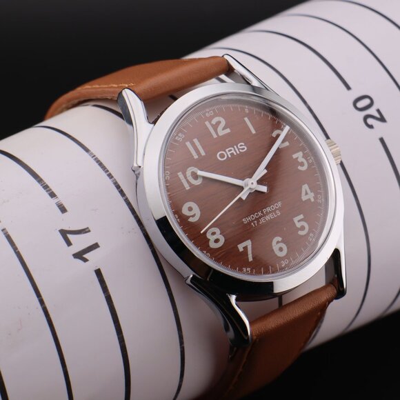 Oris Vintage Swiss 17 Jewels Hand-Wound Mechanical Men's Watch - FREE SHIPPING - Picture 10 of 12